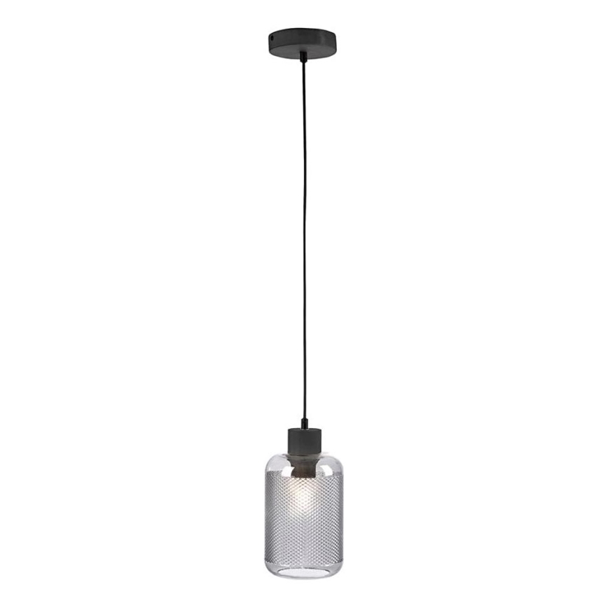 Paul Neuhaus 2006-25 - Lámpara colgante BOLETUS 1xE27/10W/230V diá. 14 cm gris