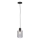 Paul Neuhaus 2006-25 - Lámpara colgante BOLETUS 1xE27/10W/230V diá. 14 cm gris