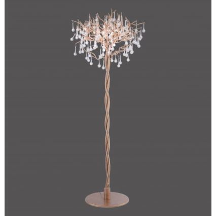 Paul Neuhaus 232-11 - Lámpara de pie ICICLE 5xG9/40W/230V cobre