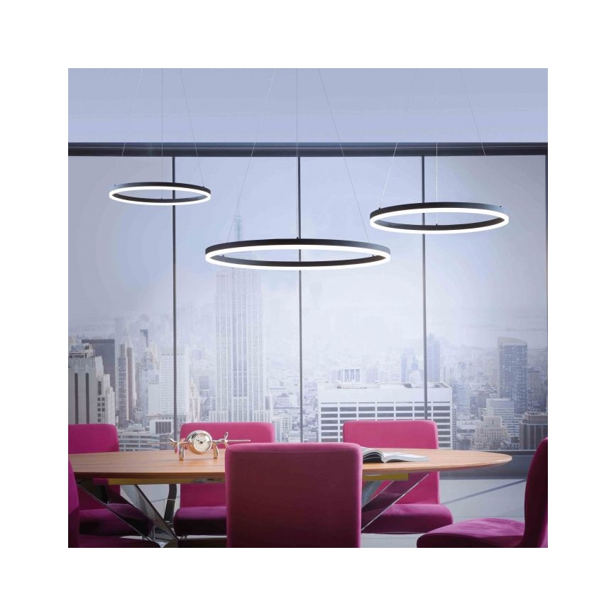 Paul Neuhaus 2383-13 - Lámpara de araña LED regulable de cable TITUS LED/50W/230V