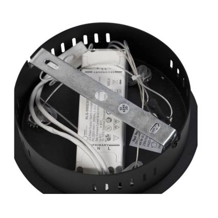 Paul Neuhaus 2472-18 - Lámpara de araña LED regulable de cable ROMAN LED/30W/230V negro