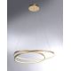Paul Neuhaus 2474-12 - Lámpara de araña LED regulable de cable ROMAN LED/40W/230V dorado