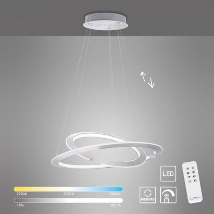 Paul Neuhaus 2491-55 - Lámpara colgante de luces LED regulable ALESSA 2xLED/26W/230V + CR