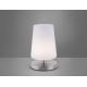 Paul Neuhaus 4146-55 - Lámpara de mesa táctil LED regulable SONJA 1xG9/3W/230V cromo mate