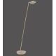 Paul Neuhaus 676-60 - Lámpara de pie LED táctil regulable MARTIN LED/13,5W/230V latón