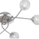 Paul Neuhaus 6796-55 - Lámpara de suspensión WOMBLE 6xG9/28W/230V