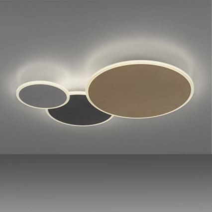 Paul Neuhaus 8007-70 - Plafón LED regulable Q-PIATO LED/35W/230V 2700-5000K Wi-Fi + control remoto