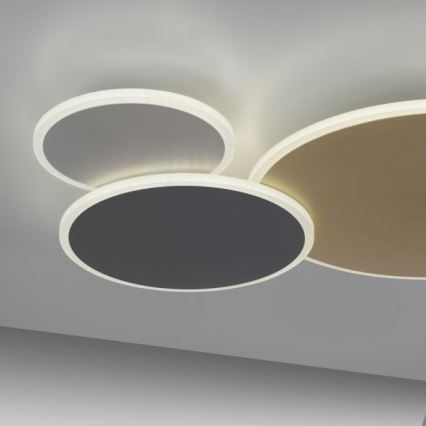 Paul Neuhaus 8007-70 - Plafón LED regulable Q-PIATO LED/35W/230V 2700-5000K Wi-Fi + control remoto