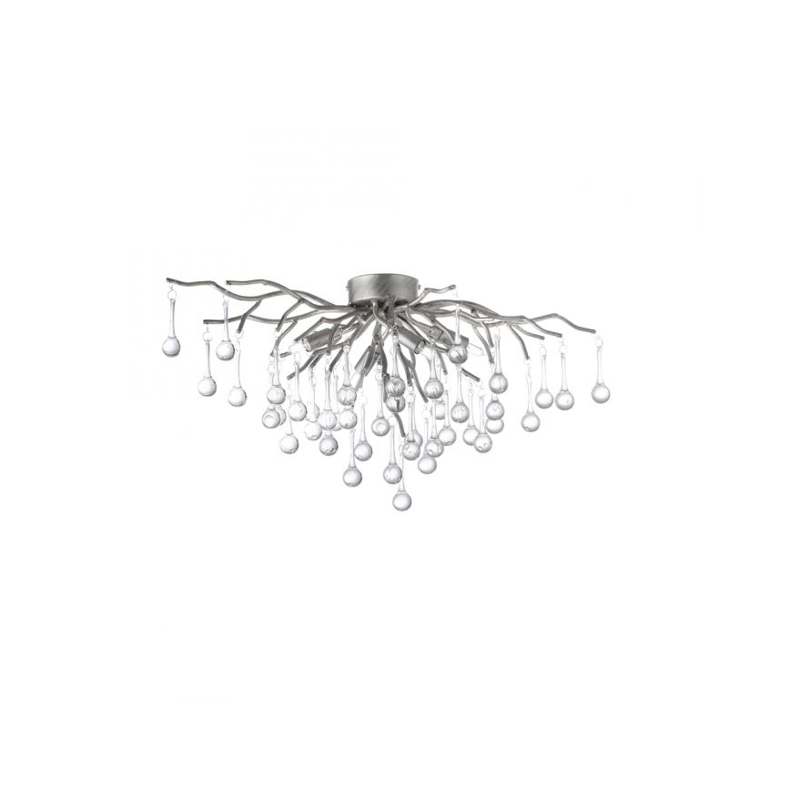 Paul Neuhaus 8090-55 - Lámpara de techo ICICLE 4xG9/40W/230V 30x60 cm cromo brillante