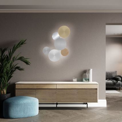 Paul Neuhaus 8152-79 - Aplique LED regulable PUNTUA LED/1W/3,7V 2200 mAh + control remoto
