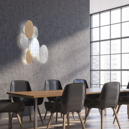 Paul Neuhaus 8153-79 - Aplique LED regulable PUNTUA LED/1,3W/3,7V 2200 mAh + control remoto