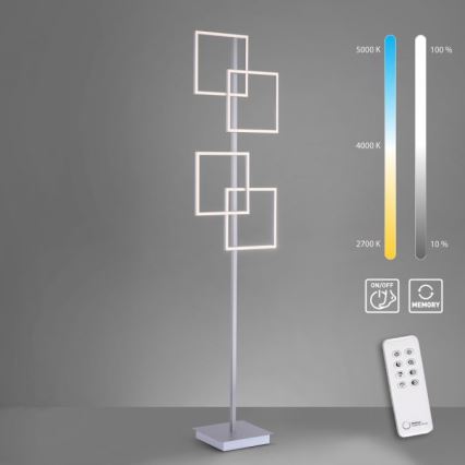Paul Neuhaus 817-55 - Lámpara de pie LED regulable INIGO 4xLED/8W/230V + mando a distancia