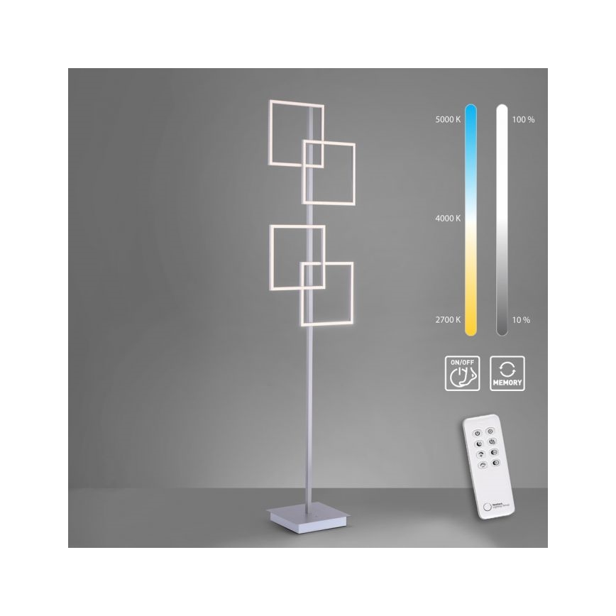 Paul Neuhaus 817-55 - Lámpara de pie LED regulable INIGO 4xLED/8W/230V + mando a distancia