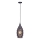 Paul Neuhaus 8267-25 - Lámpara colgante SCARLETT 1xE27/60W/230V diá. 19 cm negro