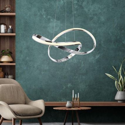 Paul Neuhaus 8291-17 - Lámpara de araña LED regulable MELINDA LED/30W/230V