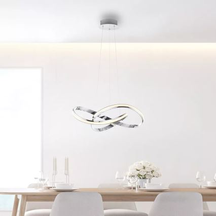 Paul Neuhaus 8291-17 - Lámpara de araña LED regulable MELINDA LED/30W/230V