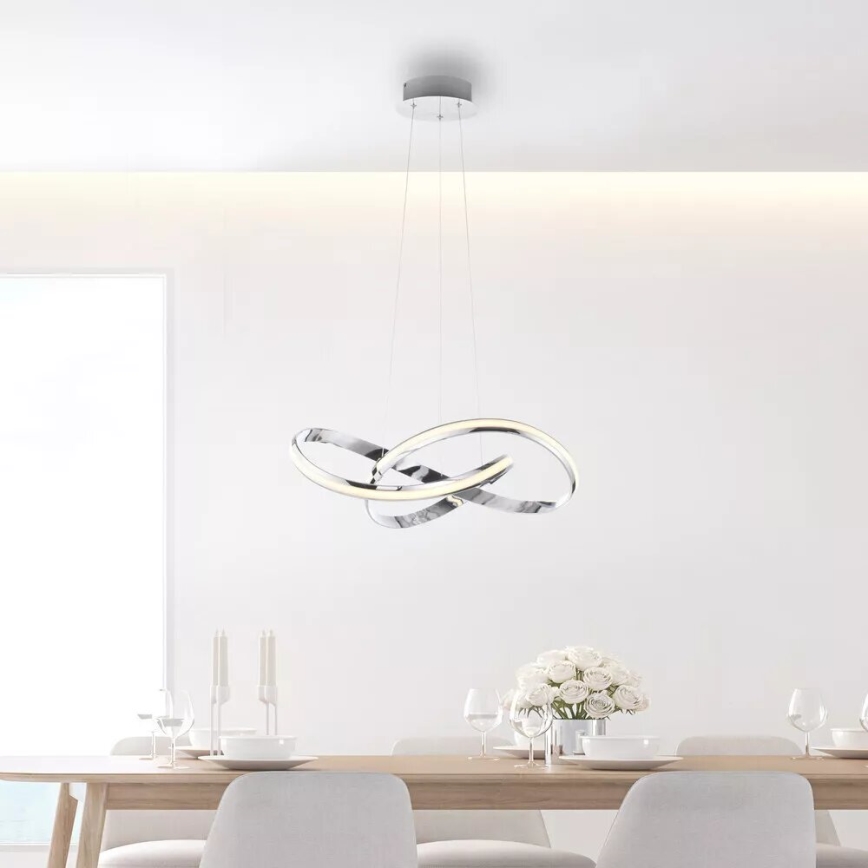 Paul Neuhaus 8291-17 - Lámpara de araña LED regulable MELINDA LED/30W/230V