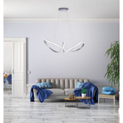 Paul Neuhaus 8292-55 - Lámpara colgante LED regulable MELINDA 1xLED/38W/230V