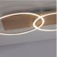 Paul Neuhaus 8329-79 - Lámpara de techo LED regulable PALMA LED/26W/230V 2700-5000K pino + control remoto
