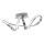 Paul Neuhaus 8331-17 - Lámpara de techo LED regulable MELINDA LED/30W/230V cromo brillante