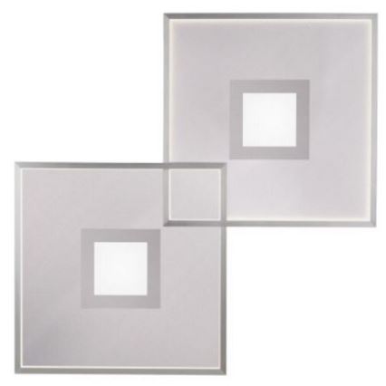 Paul Neuhaus 8378-55 - Plafón LED regulable AMARA LED/45W/230V cromo brillante + control remoto