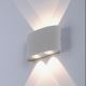 Paul Neuhaus 9487-21 - Aplique LED de exterior CARLO 4xLED/0,8W/230V IP54