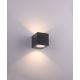 Paul Neuhaus 9698-13 - Aplique de exterior LED NARANJA 2xLED/5,4W/230V IP65
