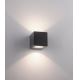 Paul Neuhaus 9698-13 - Aplique de exterior LED NARANJA 2xLED/5,4W/230V IP65