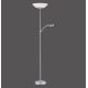 Paul Neuhaus 655-55 - Lámpara de pie LED regulable ALFRED 1xLED/28W + 1xLED/4W/230V cromo