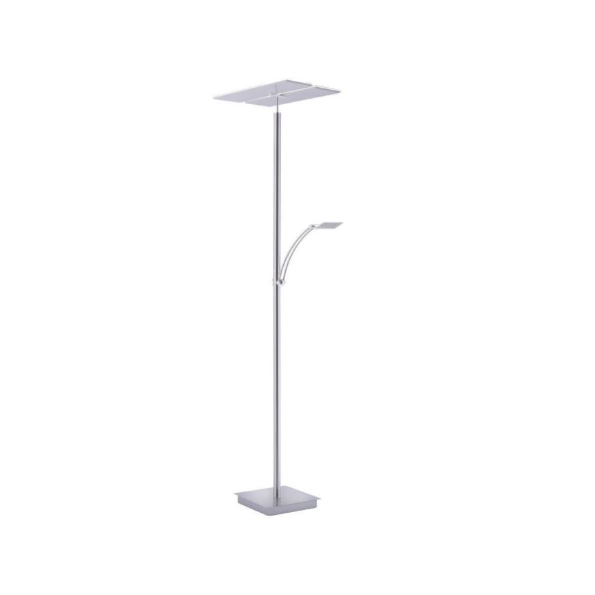 Paul Neuhaus 687-55 - Lámpara de pie LED Regulable ARTUR 2xLED/27W + 1xLED/6W/230V