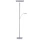 Paul Neuhaus 687-55 - Lámpara de pie LED Regulable ARTUR 2xLED/27W + 1xLED/6W/230V