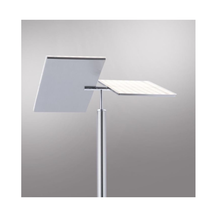 Paul Neuhaus 687-55 - Lámpara de pie LED Regulable ARTUR 2xLED/27W + 1xLED/6W/230V