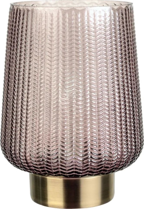 Paulmann 48137 - LED-1xE27/0,8W Lámpara de mesa GLAMOUR 3xAA/4,5V rosa