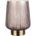 Paulmann 48137 - LED-1xE27/0,8W Lámpara de mesa GLAMOUR 3xAA/4,5V rosa