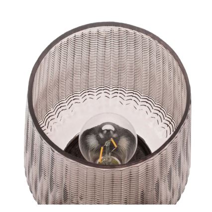 Paulmann 48137 - LED-1xE27/0,8W Lámpara de mesa GLAMOUR 3xAA/4,5V rosa
