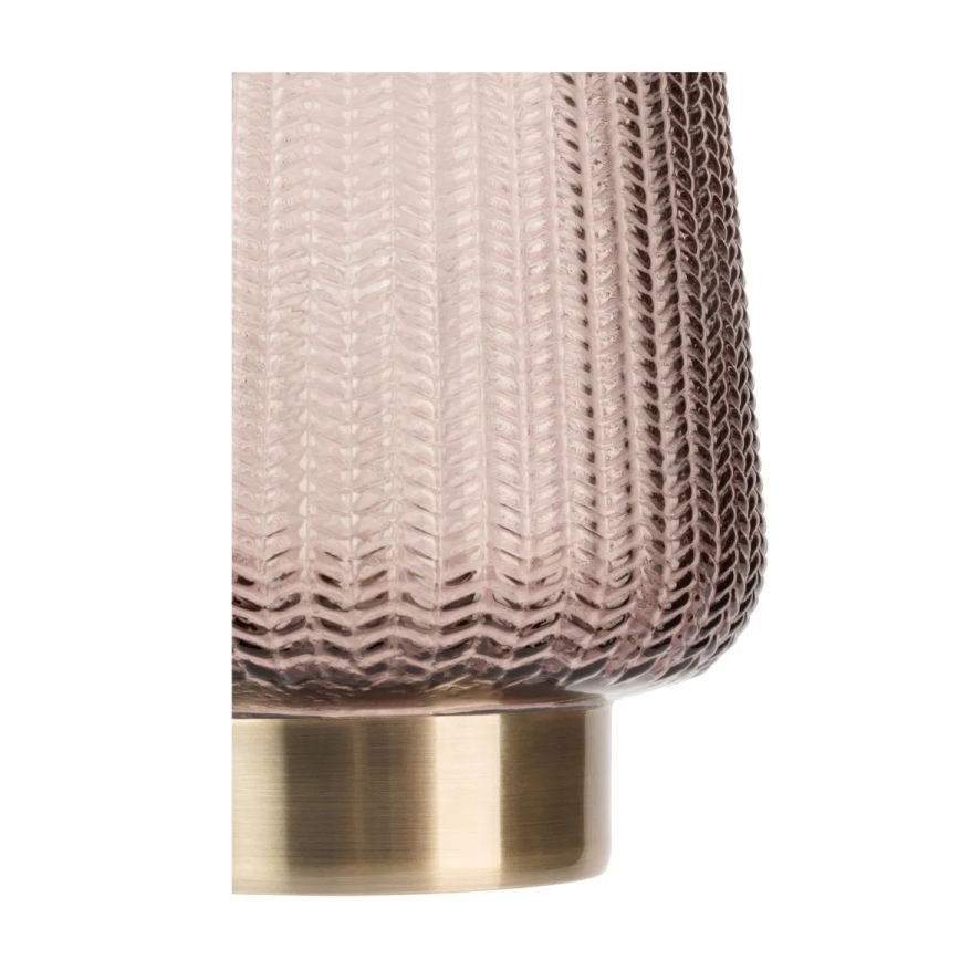 Paulmann 48137 - LED-1xE27/0,8W Lámpara de mesa GLAMOUR 3xAA/4,5V rosa