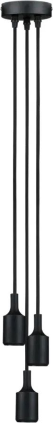 Paulmann 50382 - 3xE27/60W Cable de alimentación KETIL 230V