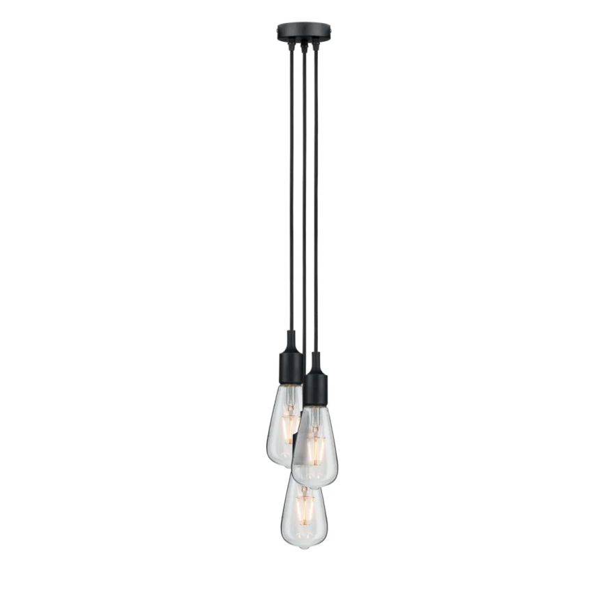 Paulmann 50382 - 3xE27/60W Cable de alimentación KETIL 230V