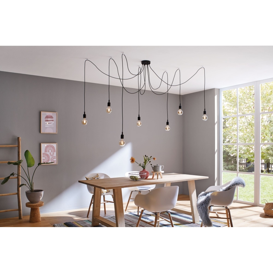 Paulmann 50390 - Lámpara colgante NEORDIC 7xE27/20W/230V araña