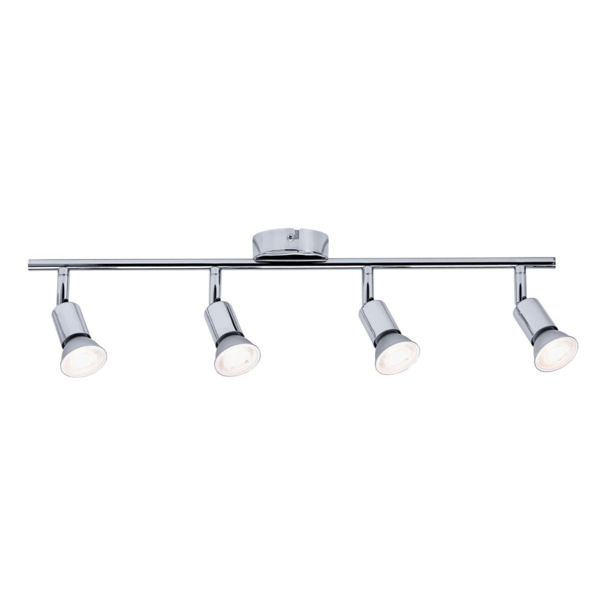 Paulmann 66753 - 4xGU10/10W IP44 Foco de baño CAROLINA 230V