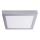 Paulmann 70650 - LED/17W Plafón LUNAR 230V 30x30 cm cromo mate