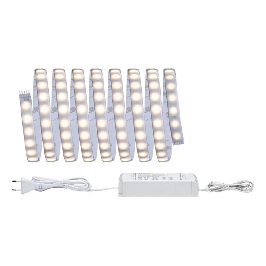 Paulmann 70666 - LED/20W IP44 Tira de baño regulable MAXLED 3 m 2700K 230V
