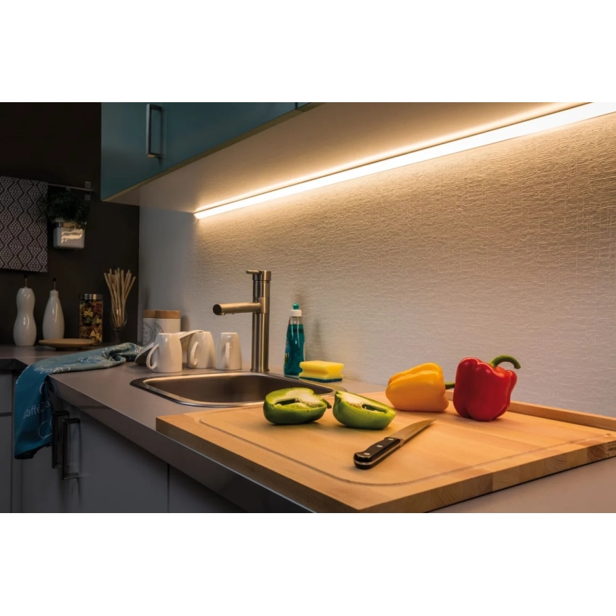 Paulmann 70666 - LED/20W IP44 Tira de baño regulable MAXLED 3 m 2700K 230V