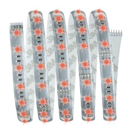 Paulmann 70674 - LED RGB/22W Tira regulable MAXLED 1,5 m 230V + control remoto
