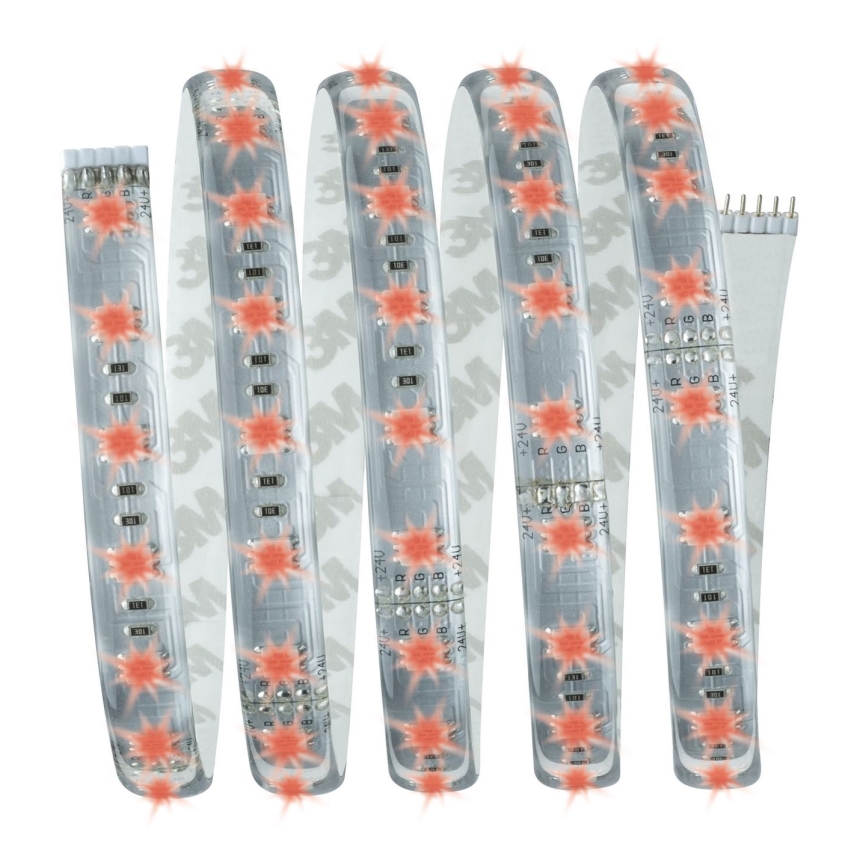 Paulmann 70674 - LED RGB/22W Tira regulable MAXLED 1,5 m 230V + control remoto