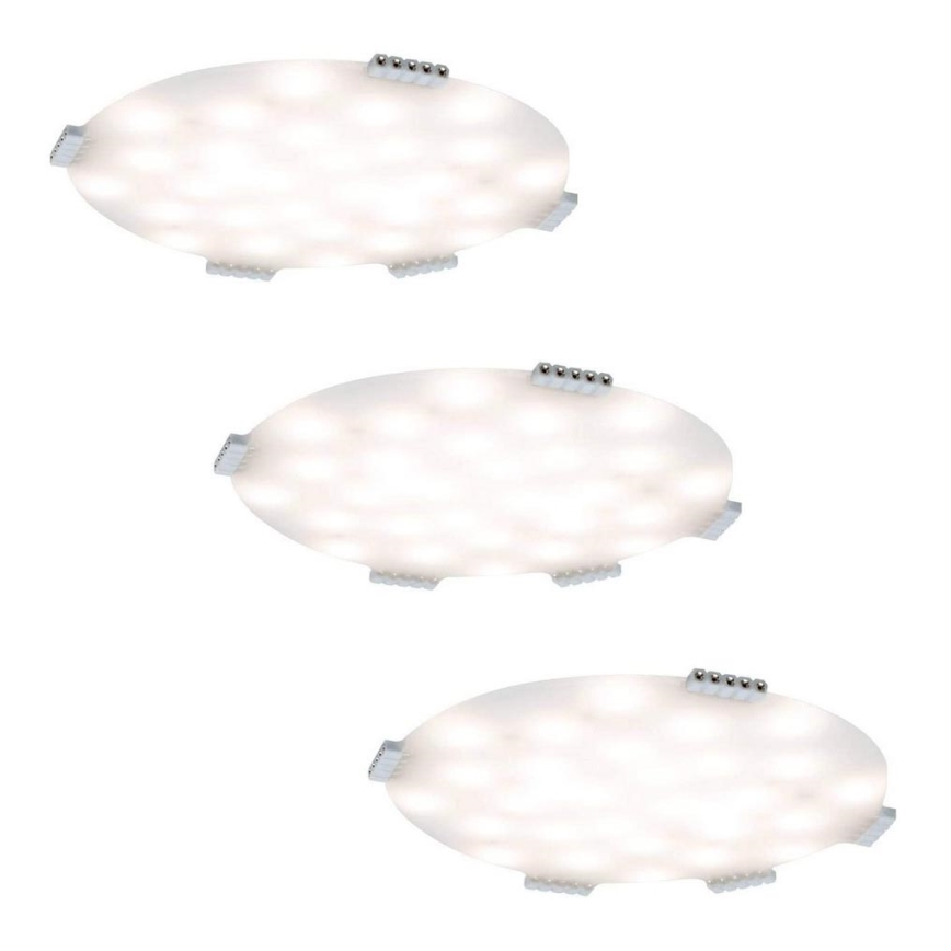 Paulmann 70711 - SET 3xLED/2,8W Iluminación de muebles con sensor SOFTPAD 230V 2700K