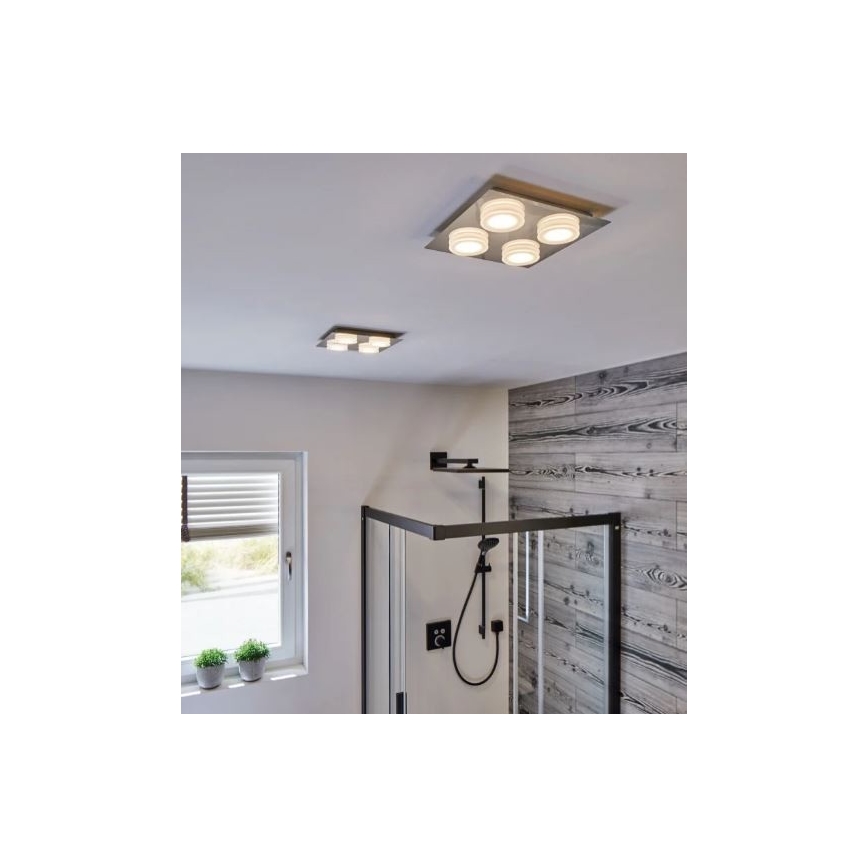 Paulmann 70875 - 4xLED/5W IP23 Plafón de baño DORADUS 230V