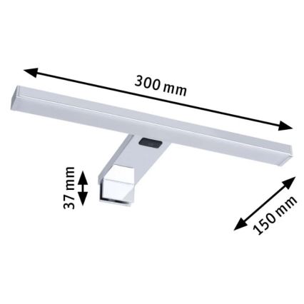 Paulmann 78950 - LED/3,7W IP44 Iluminación de espejo de baño SELO 2700-6500K 230V