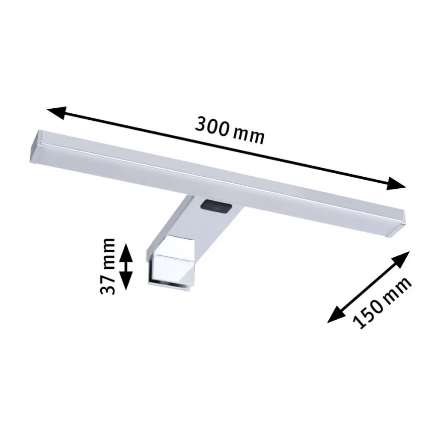 Paulmann 78950 - LED/3,7W IP44 Iluminación de espejo de baño SELO 2700-6500K 230V