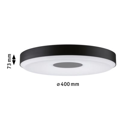 Paulmann 79518 - LED/23W Plafón regulable PURIC PANE 230V